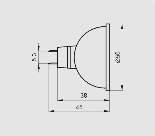  Галогенная лампа MR-16